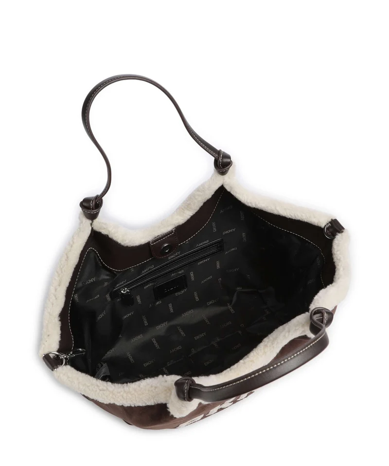 DKNY Paula Medium Beuteltasche coffee bean
