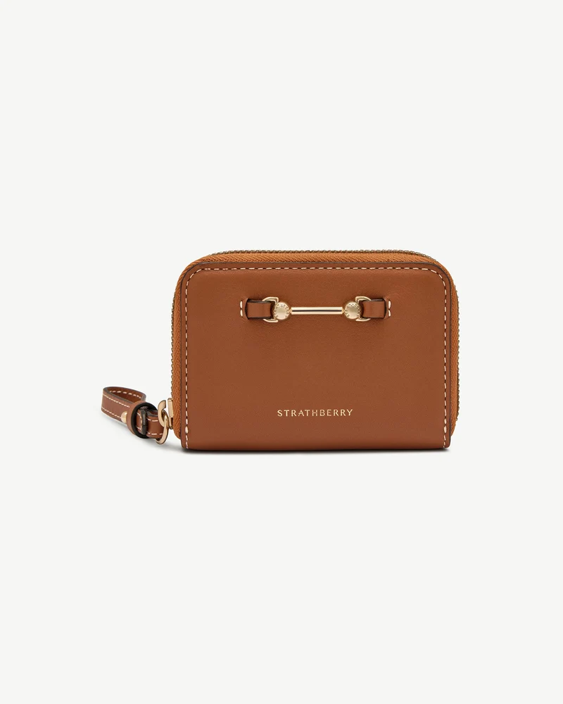 Corda Zip Around Wallet - Chestnut
