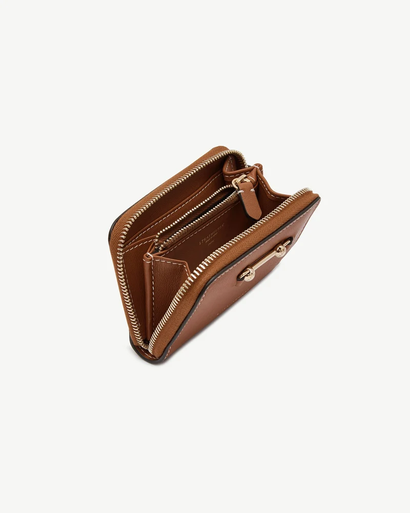 Corda Zip Around Wallet - Chestnut