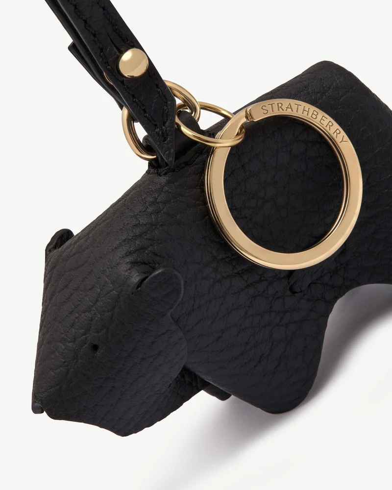 Bag Charm - Bear Black