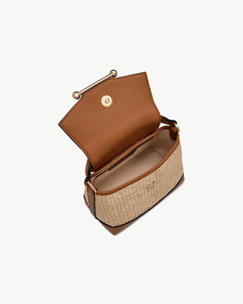 Mosaic Nano - Tan/Natural Raffia