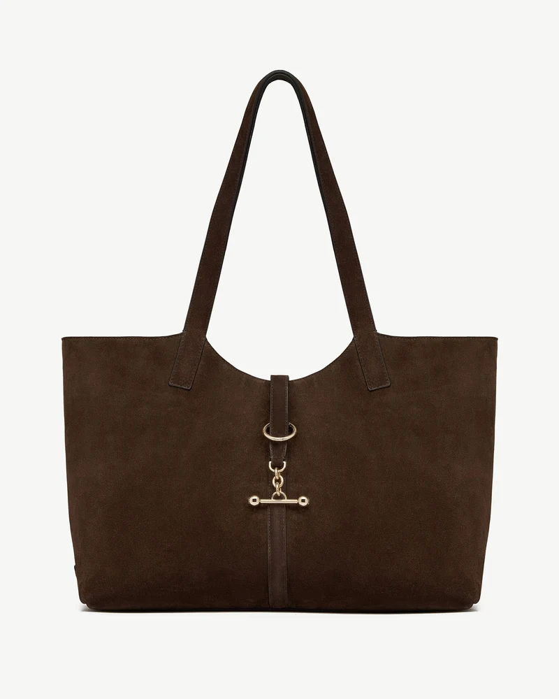 Kite Tote - Suede Chocolate