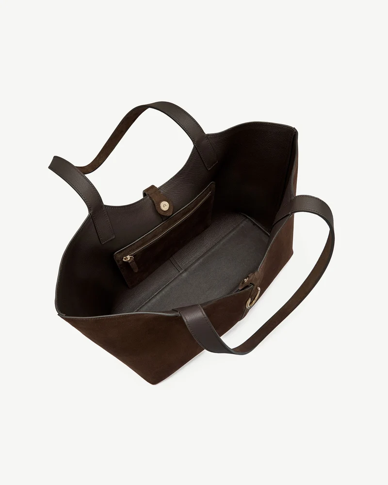 Kite Tote - Suede Chocolate