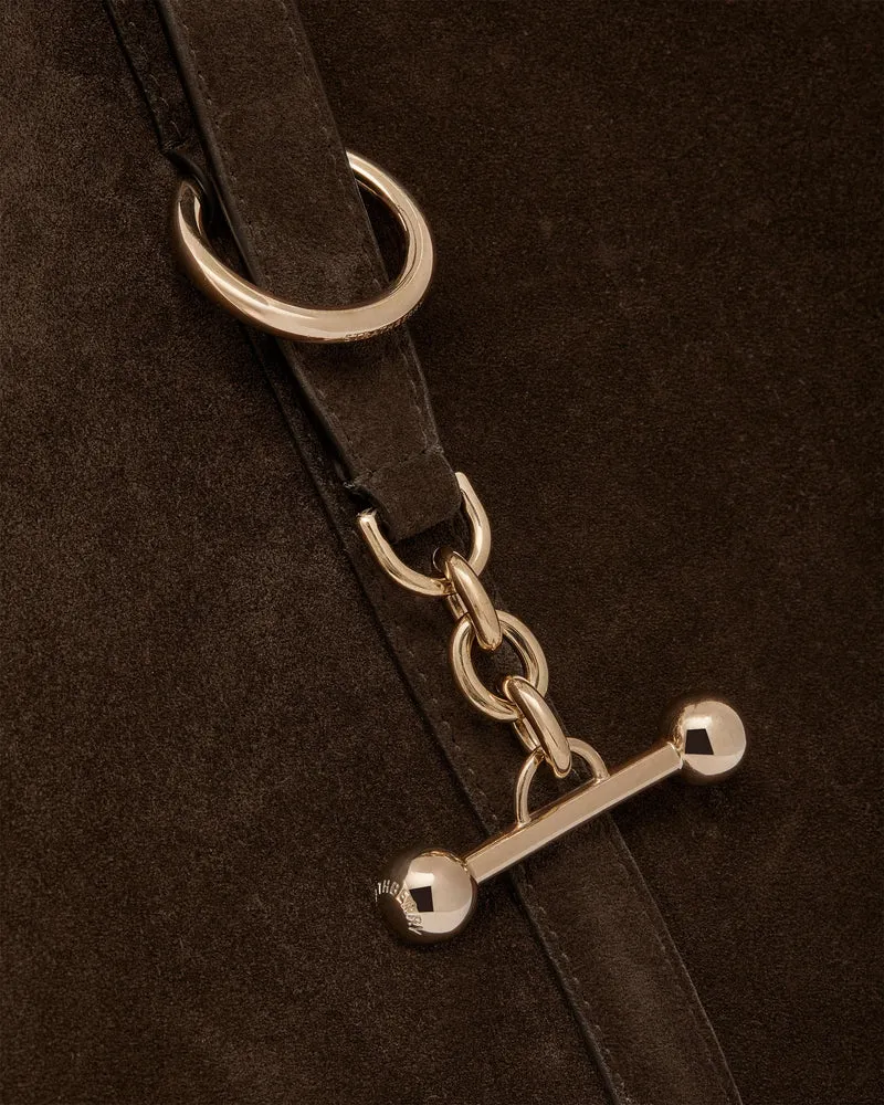 Kite Tote - Suede Chocolate