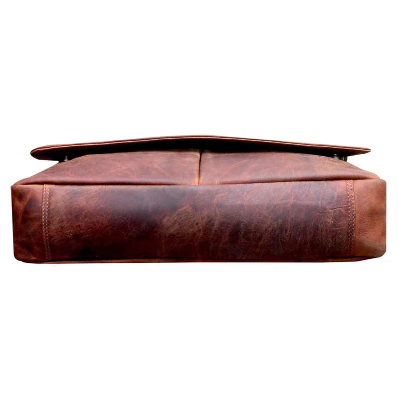 Leo Umhängetasche Damen Groß Schultertasche Herren Laptoptasche 15,6"