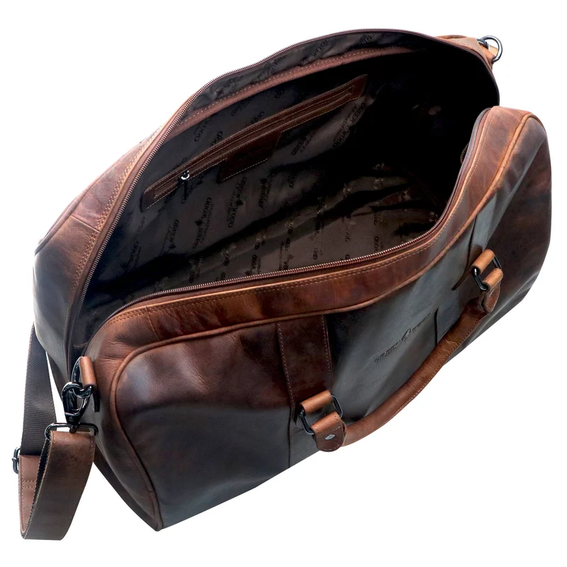 Jacob Weekender Männer Leder Reisetasche Damen Duffle Tasche Groß