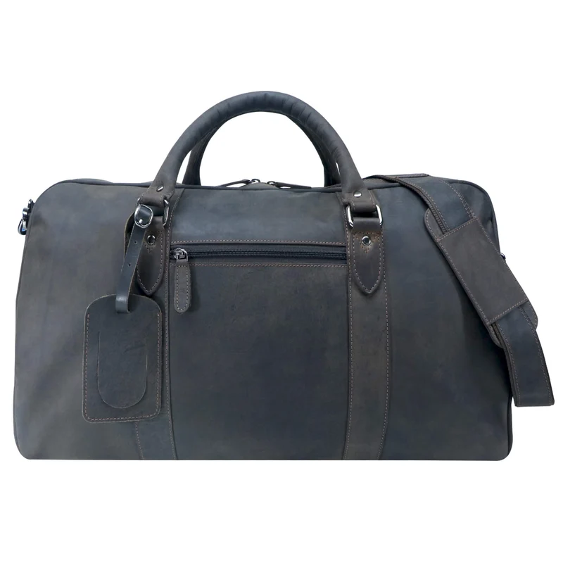 Jacob Weekender Männer Leder Reisetasche Damen Duffle Tasche Groß