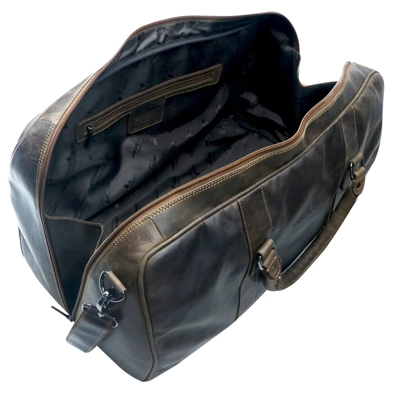Jacob Weekender Männer Leder Reisetasche Damen Duffle Tasche Groß