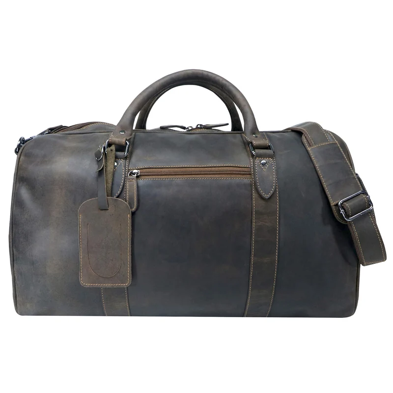 Jacob Weekender Männer Leder Reisetasche Damen Duffle Tasche Groß