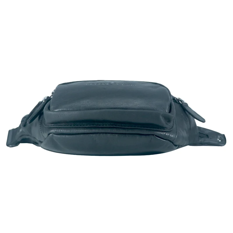 Gina Gürteltasche Damen Leder Bauchtasche Herren Tasche Crossbody