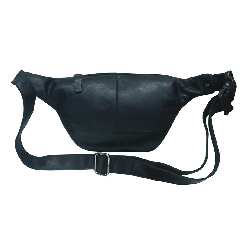 Gina Gürteltasche Damen Leder Bauchtasche Herren Tasche Crossbody