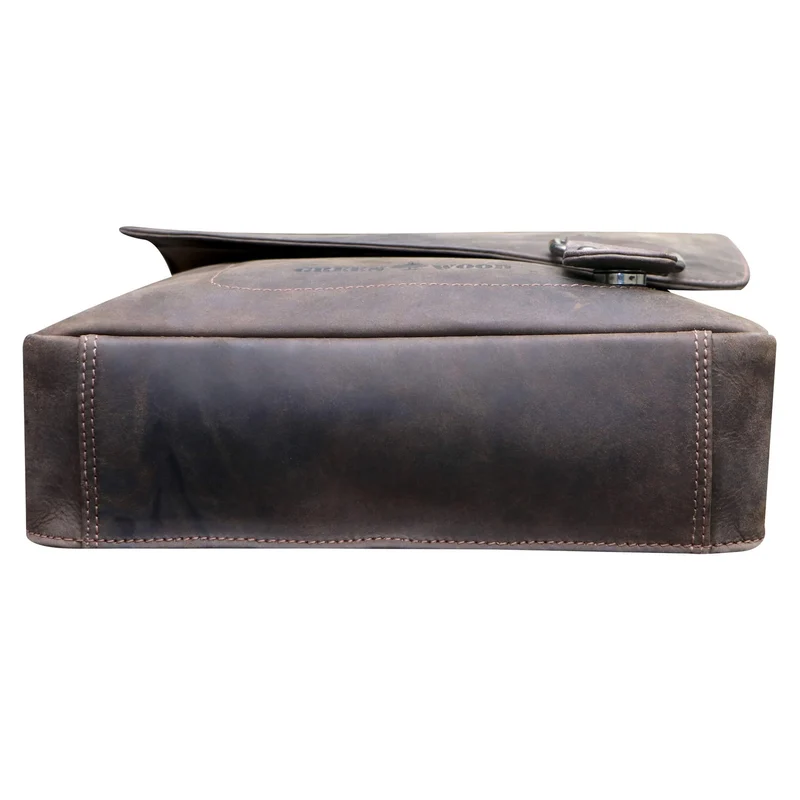 Hetwig Ledertasche Herren Kleine Umhängetasche Damen Crossbody Bag