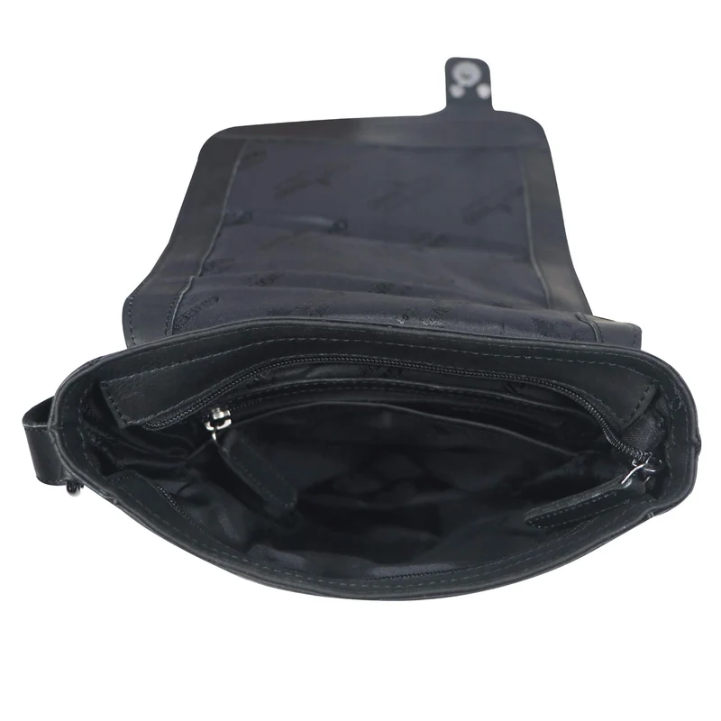 Hetwig Ledertasche Herren Kleine Umhängetasche Damen Crossbody Bag