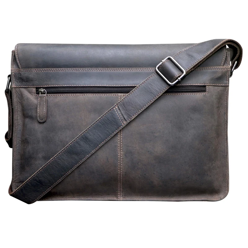 Martin Schultertasche Damen Groß Umhängetasche Herren Ledertasche