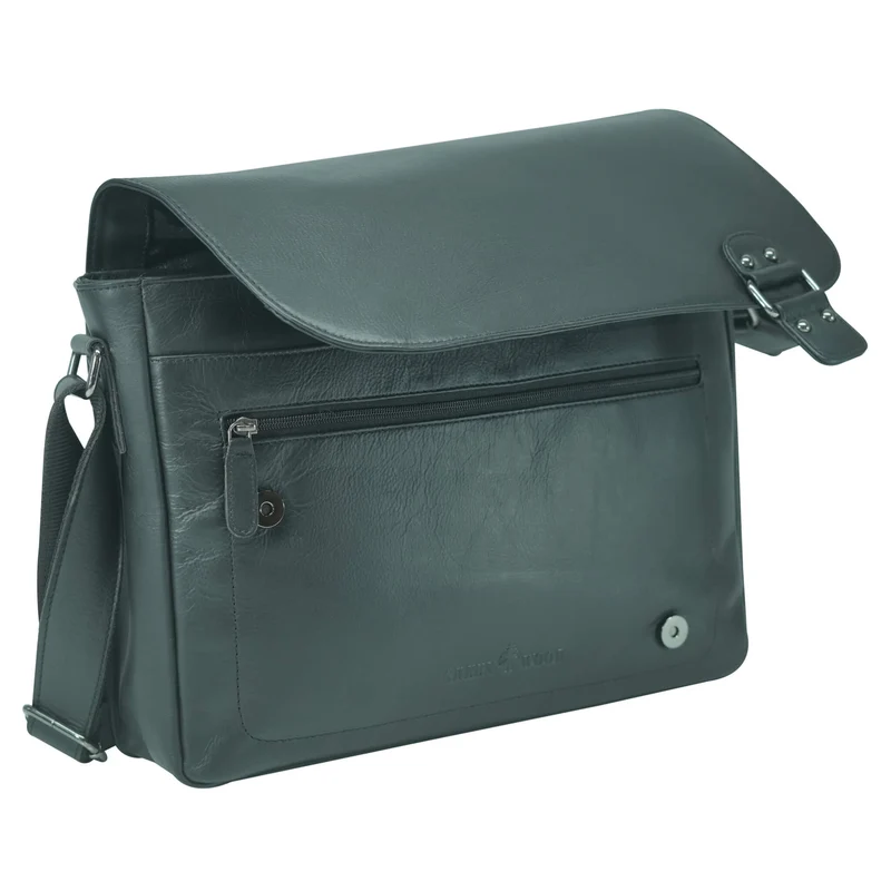 Martin Schultertasche Damen Groß Umhängetasche Herren Ledertasche
