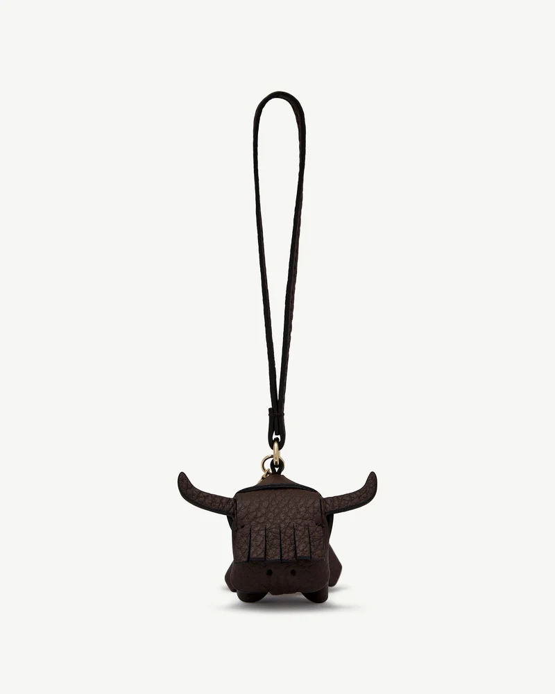 Bag Charm - Highland Cow Dark Chocolate