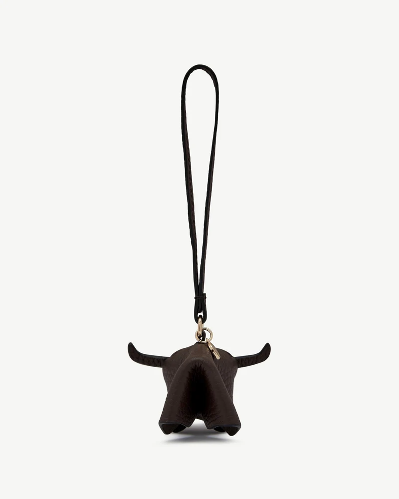 Bag Charm - Highland Cow Dark Chocolate