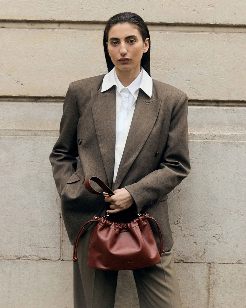 Charlotte Midi Drawstring - Walnut