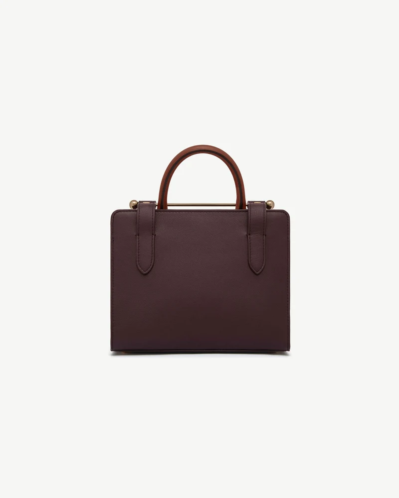 Mini Tote - Burgundy/Chestnut/Walnut