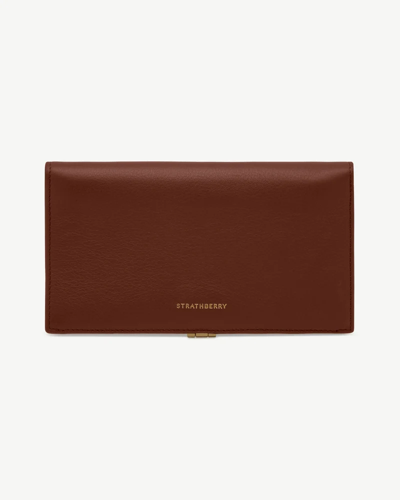 Large Melville Street Wallet - Walnut