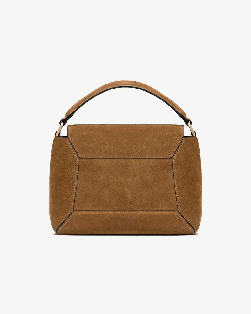 Mosaic Bag - Toffee Suede/Espresso