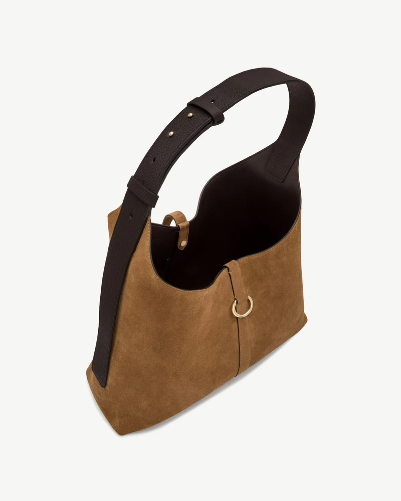 Kite Hobo Maxi - Toffee Suede/Espresso