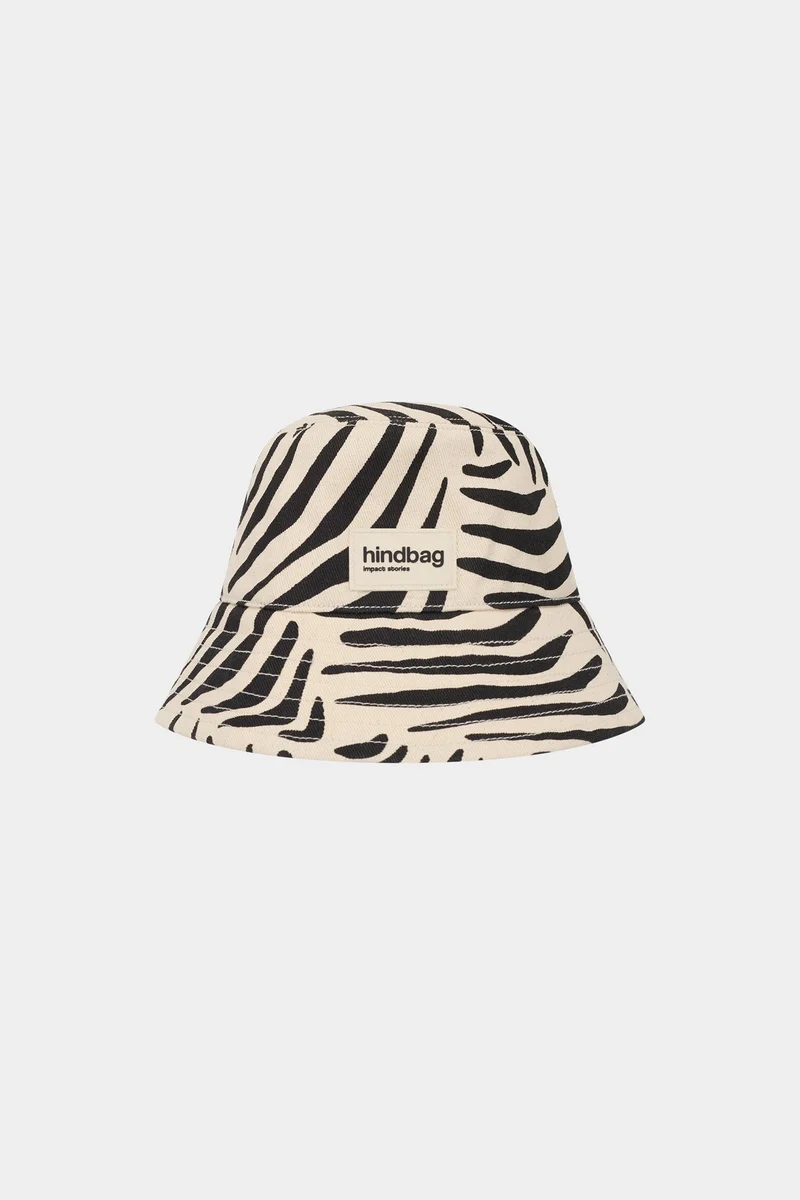 Sonnenhut Bob Zebra Ecru