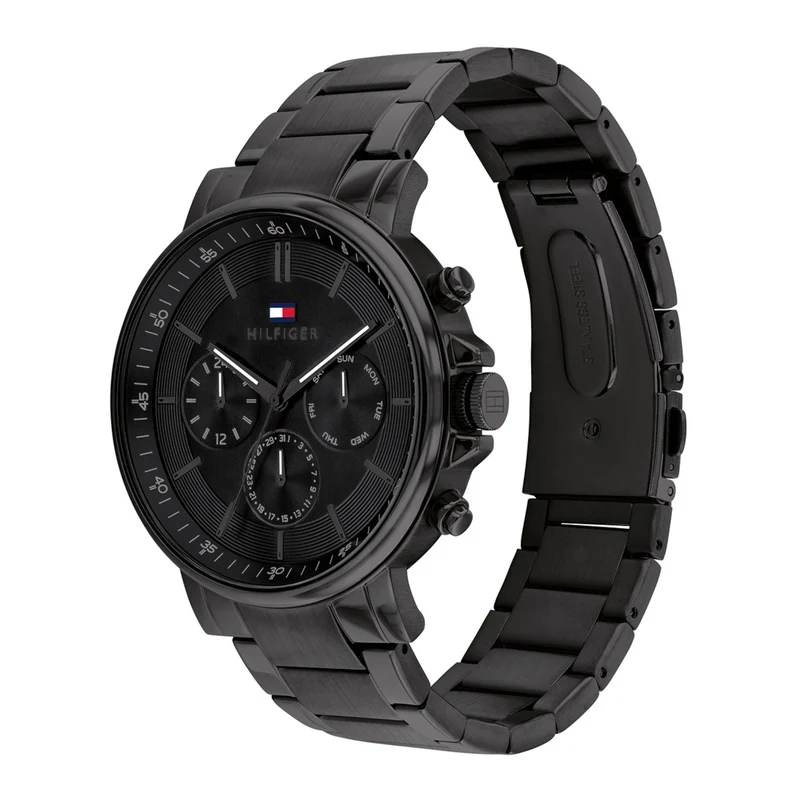 Tommy Hilfiger Tyson herren Uhr Schwarz TH1710590