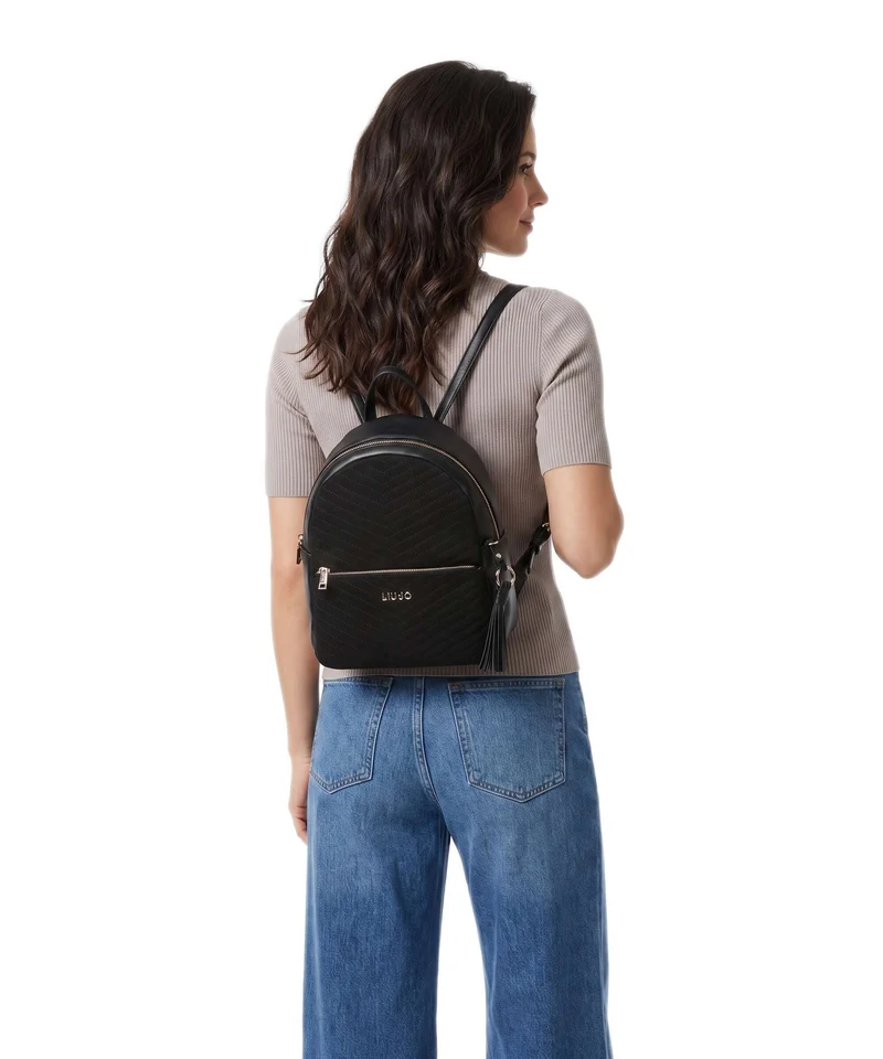 Liu Jo Cirry M Rucksack nero