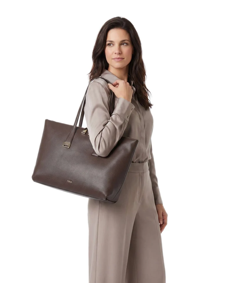 Furla Olivia L Shopper espresso