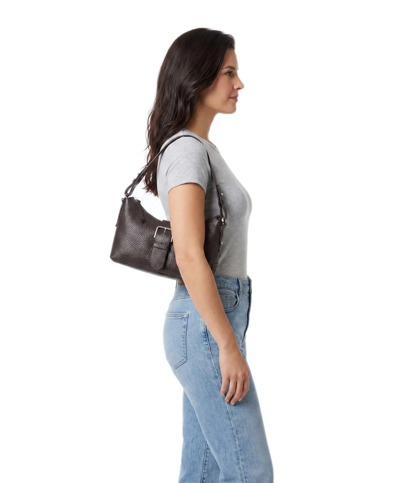 Marc O'Polo Binna M Schultertasche black cherry