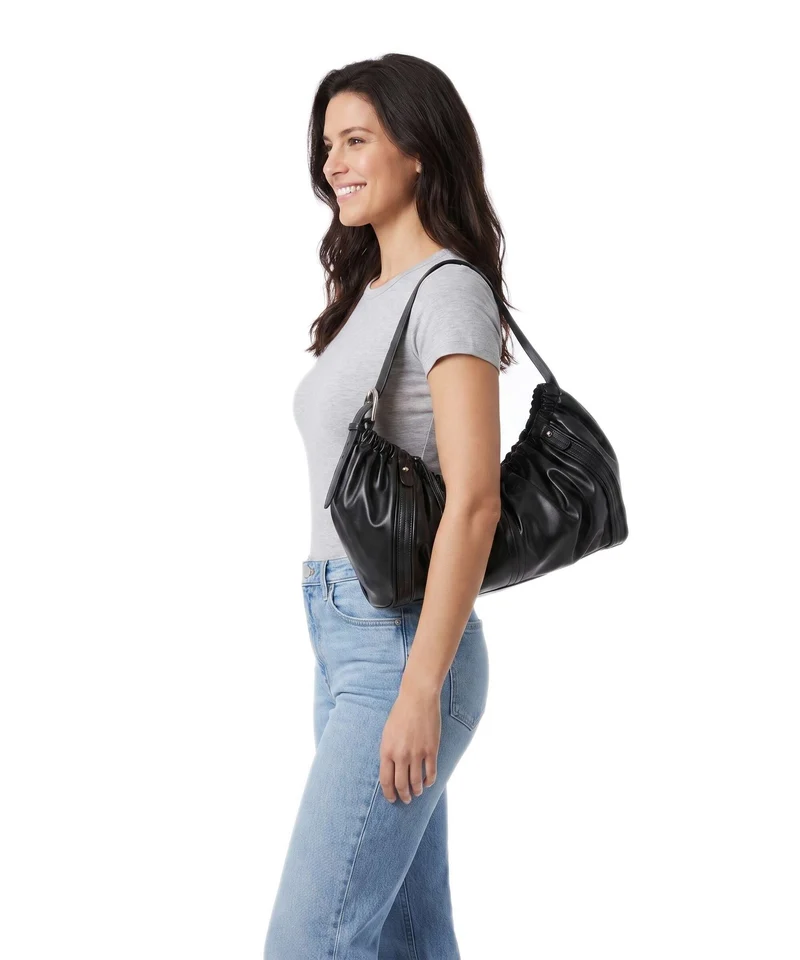 Liebeskind Faye Vintage Goat L Beuteltasche black