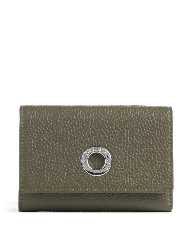 Mandarina Duck Mellow Leather Geldbörse winter olive
