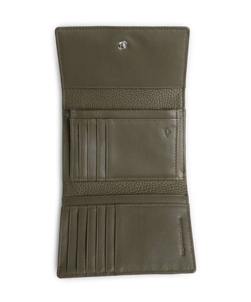 Mandarina Duck Mellow Leather Geldbörse winter olive