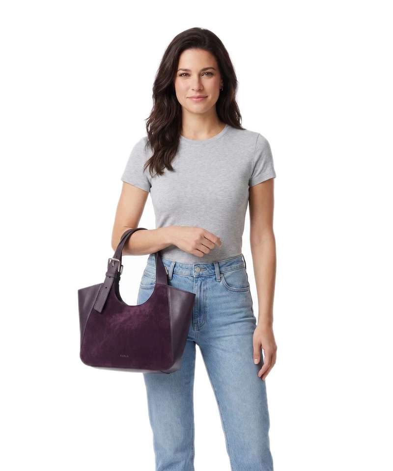 Furla Dora S Beuteltasche toni winter bloom