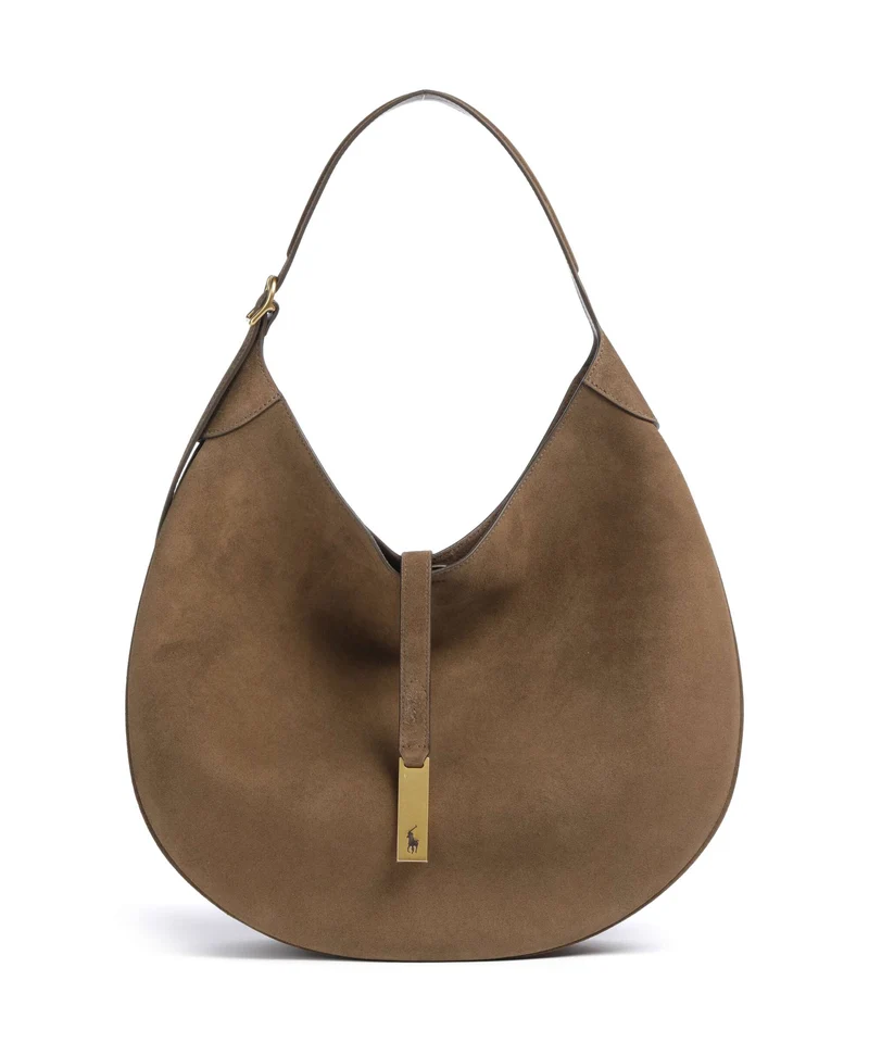 Polo Ralph Lauren ID Collection Medium Beuteltasche gingerbread