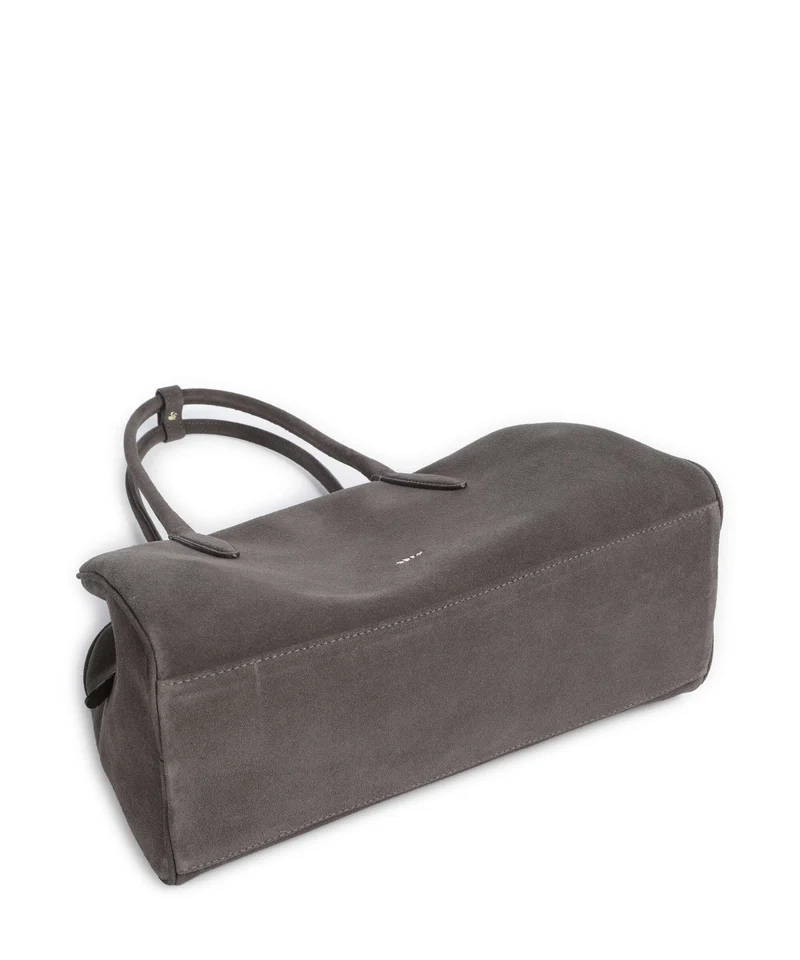 Abro Suede Amara Schultertasche grey
