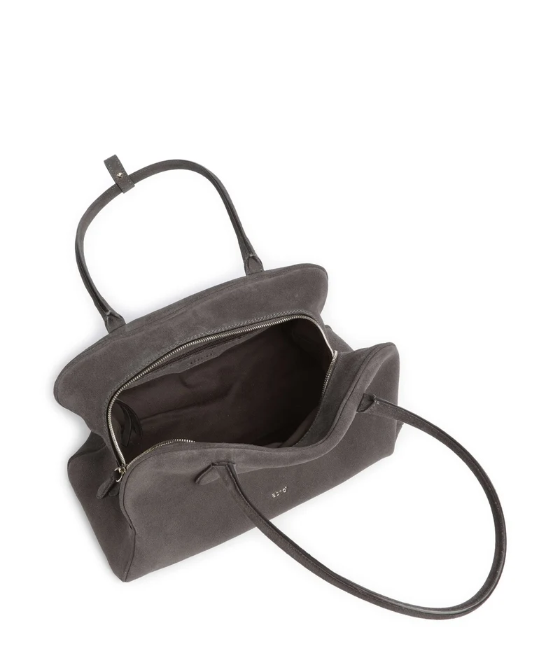 Abro Suede Amara Schultertasche grey