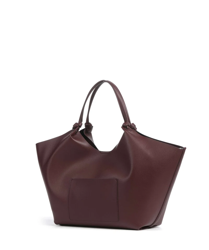 DKNY Paula Large Shopper aged wine