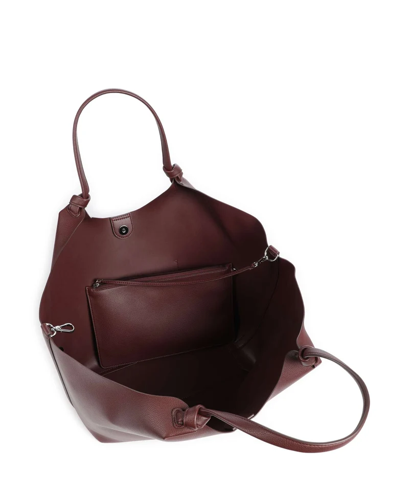 DKNY Paula Large Shopper aged wine