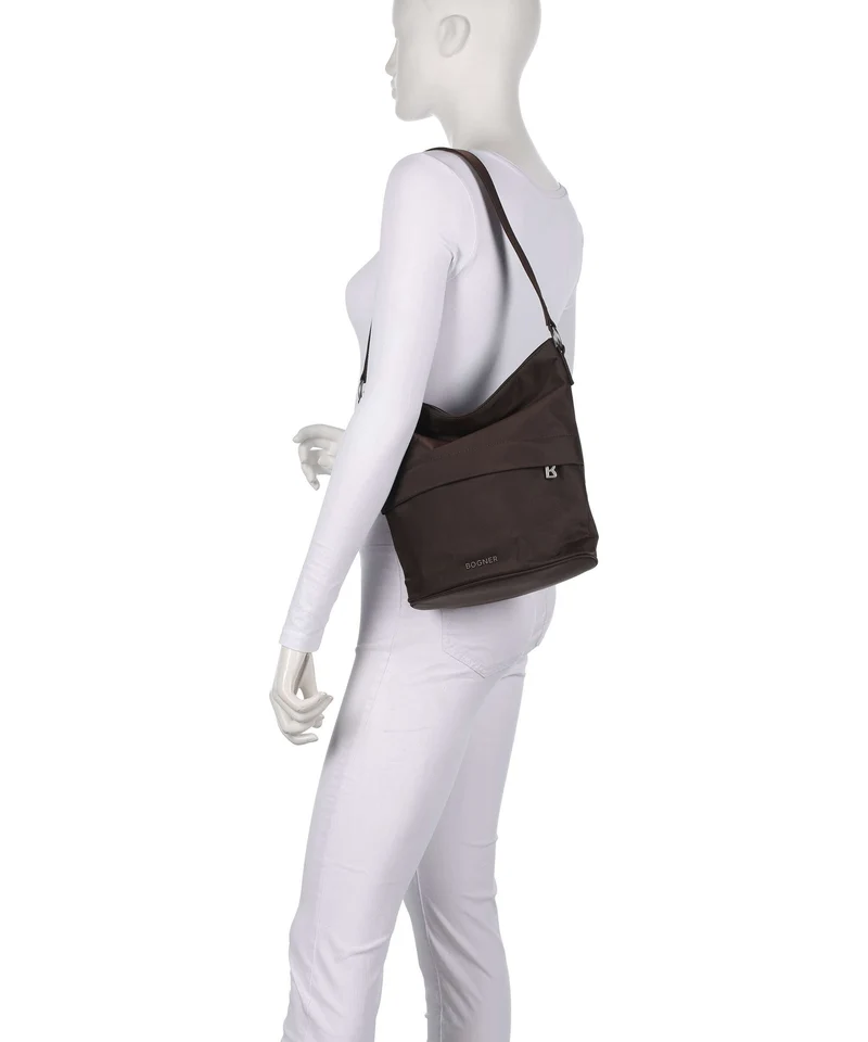 Bogner Maxon Heather Beuteltasche darkbrown