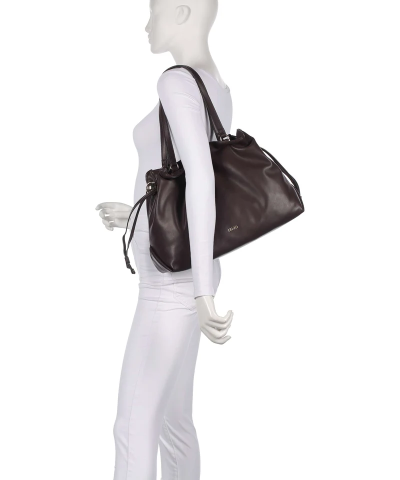 Liu Jo Riccy L Bucket Handtasche red aubergine