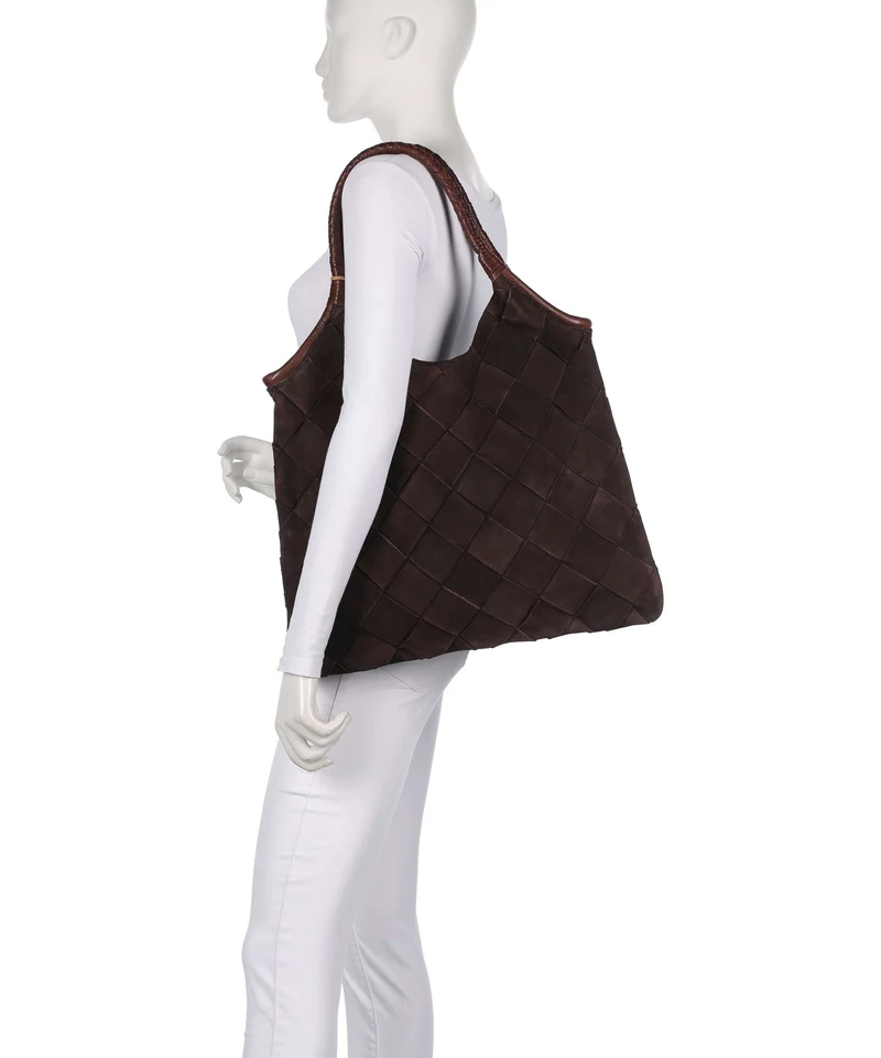Anokhi Beuteltasche chocolate
