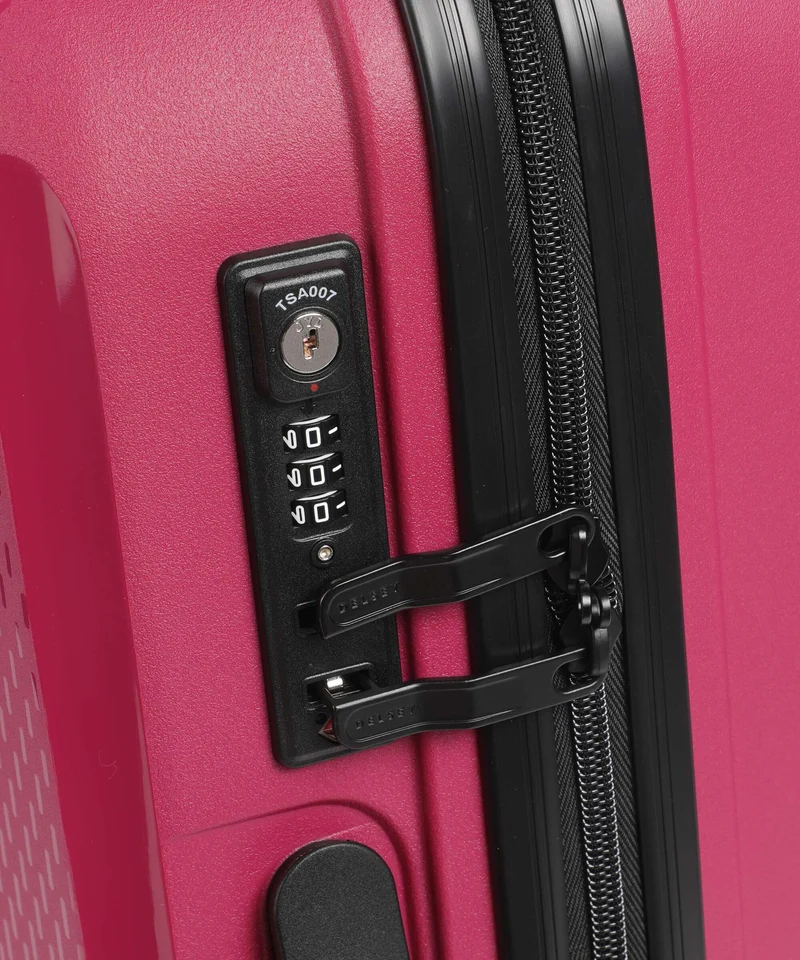 Delsey Paris Belmont Plus 4-Rollen Trolley raspberry
