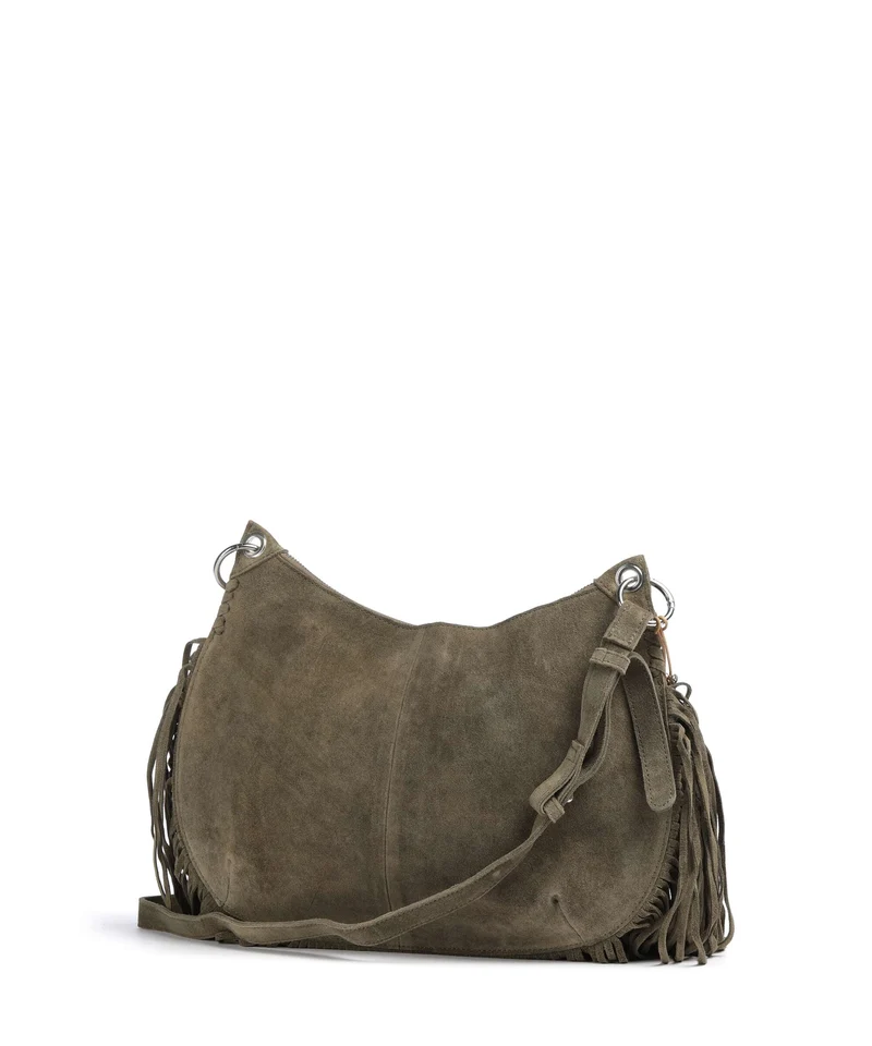 Anokhi Umhängetasche olive