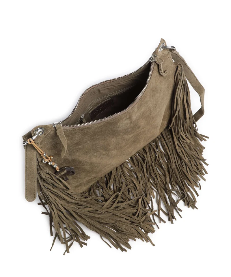 Anokhi Umhängetasche olive