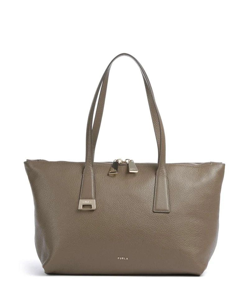 Furla Olivia M Shopper muddy gray