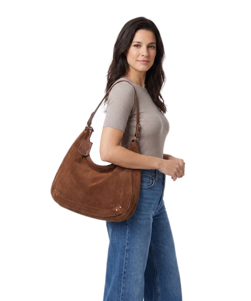 Burkely Sierra Beuteltasche cognac