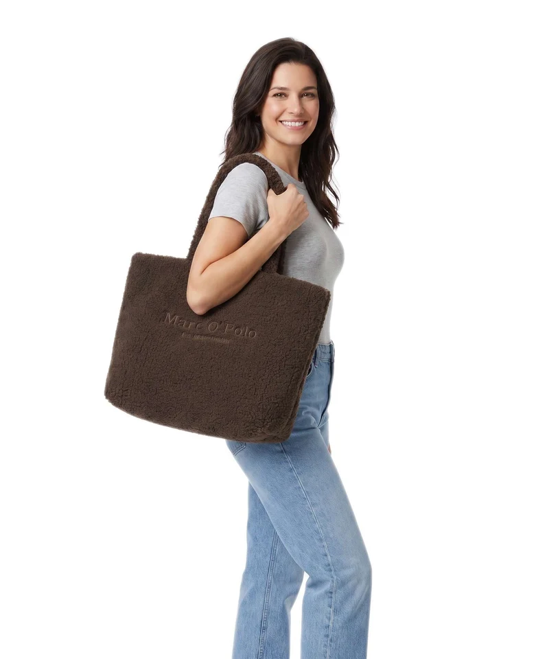 Marc O'Polo Björk Shopper dark walnut