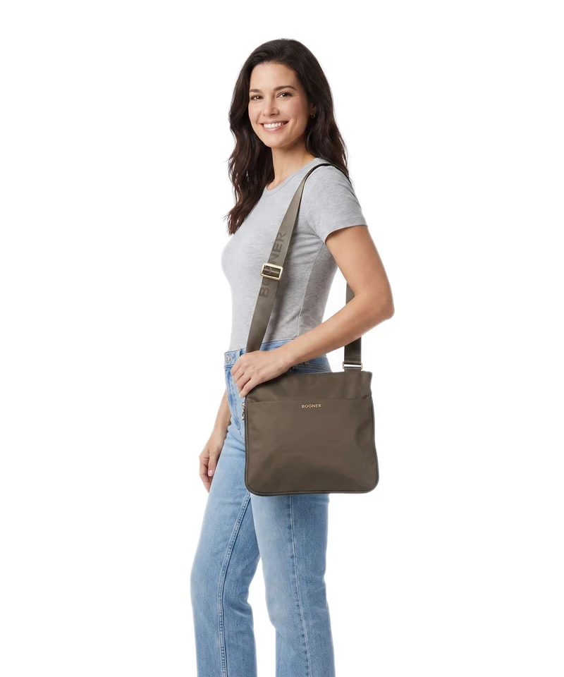 Bogner Klosters Neve Serena Umhängetasche dark olive
